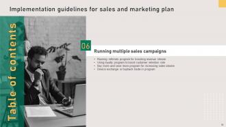 Implementation Guidelines For Sales And Marketing Plan Powerpoint Presentation Slides MKT CD V Aesthatic Visual