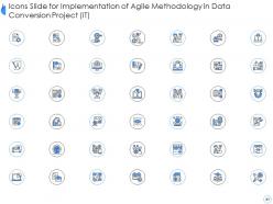Implementation of agile methodology in data conversion project it powerpoint presentation slides