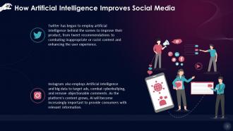 Implementation Of Artificial Intelligence In Social Media Training Ppt