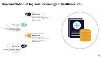 Implementation Of Big Data Technology In Healthcare Icon