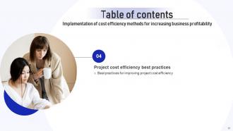 Implementation Of Cost Efficiency Methods For Increasing Business Profitability Complete Deck Slides Multipurpose