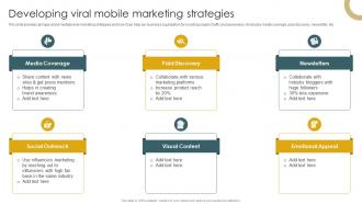 Implementation Of Effective Buzz Marketing Developing Viral Mobile Marketing Strategies