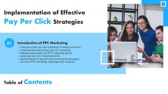 Implementation Of Effective Pay Per Click Strategies MKT CD V Professionally Designed