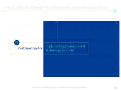 Implementation Of Environmental Technologies To Curb Pollution Powerpoint Presentation Slides