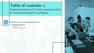 Implementation Of Formal Communication To Promote Inclusive Workplace Powerpoint Presentation Slides Good Analytical