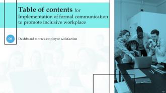 Implementation Of Formal Communication To Promote Inclusive Workplace Powerpoint Presentation Slides Image Professionally