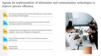 Implementation Of Information And Communication Technologies To Improve Process Efficiency Strategy CD V Adaptable Engaging