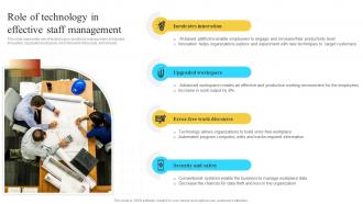 Implementation Of Information Role Of Technology In Effective Staff Management Strategy SS V