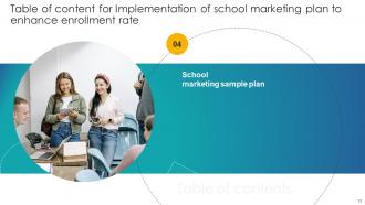 Implementation Of School Marketing Plan To Enhance Enrollment Rate Complete Deck Strategy CD Colorful Pre-designed