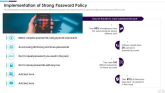 Implementation Of Strong Password Policy Information Technology Security