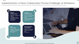 Implementation Of Team Collaboration Process Challenges At Workplace