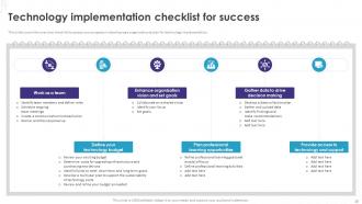 Implementation Of Technology Action Plans Powerpoint Presentation Slides Best Designed