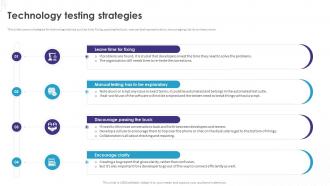 Implementation Of Technology Action Technology Testing Strategies