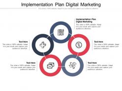Implementation plan digital marketing ppt powerpoint presentation slides layout ideas cpb