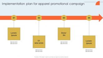 Implementation Plan For Developing Actionable Marketing Campaign Plan Strategy SS V
