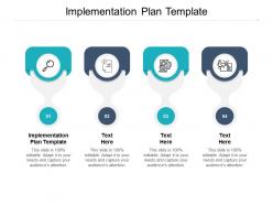 Implementation plan template ppt powerpoint presentation file themes cpb