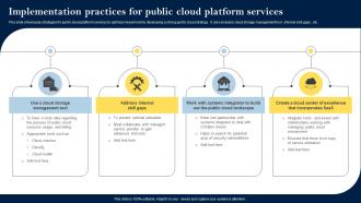 Implementation Practices For Public Cloud Platform Services