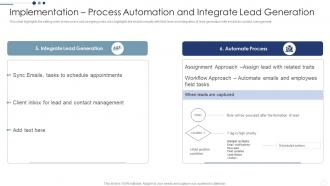 Implementation Process Automation And Customer Relationship Management Deployment Strategy