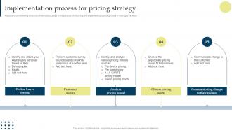 Implementation Process For Pricing Strategy Managing Business Customers Technology