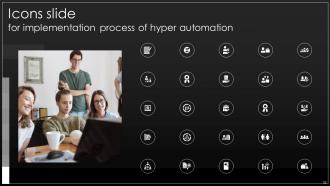 Implementation Process Of Hyper Automation Powerpoint Presentation Slides