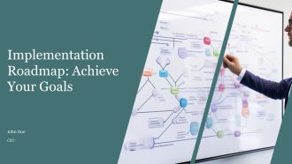 Implementation Roadmap Achieve Your Goals PPT Graphics AT