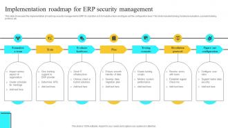 Implementation Roadmap For ERP Security Management