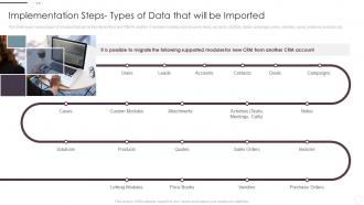 Implementation Steps Types Of Data That Will Be Imported Crm System Implementation Guide For Businesses
