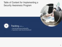 Implementing a security awareness program powerpoint presentation slides