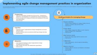Implementing Agile Change Management Practices In Iterative Change Management CM SS V
