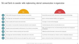 Implementing an Effective Internal Communication Strategy CD Editable Adaptable