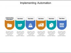 Implementing automation ppt presentation outline inspiration cpb