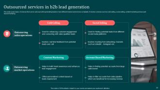 Implementing B2B Marketing Strategies For Effective Lead Generation MKT CD Slides Template