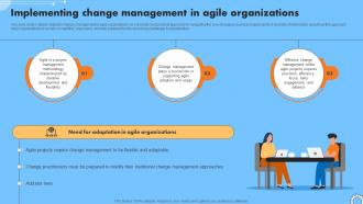 Implementing Change Management In Agile Organizations Iterative Change Management CM SS V