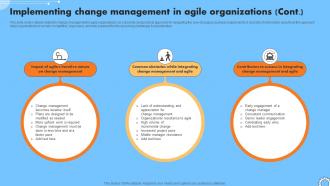 Implementing Change Management In Agile Organizations Iterative Change Management CM SS V Analytical Unique