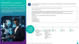 Implementing ChatGPT In Customer Support Operations ChatGPT CD V Content Ready Colorful