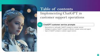 Implementing ChatGPT In Customer Support Operations ChatGPT CD V Compatible Colorful