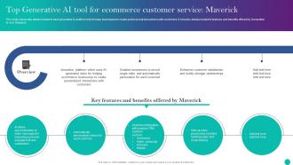 Implementing ChatGPT In Customer Top Generative AI Tool For Ecommerce Customer Service Maverick ChatGPT SS V