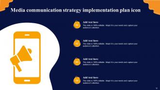 Implementing Communication Plan In Business Powerpoint Ppt Template Bundles Slides Professionally