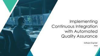 Implementing Continuous Integration With Automated Quality Assurance PPT Demonstration AT