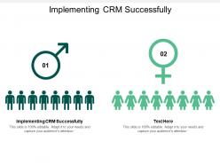 Implementing crm successfully ppt powerpoint presentation inspiration slide portrait cpb