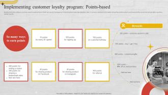 Implementing Customer Loyalty Program Points Based Churn Management Techniques