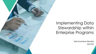 Implementing Data Stewardship Within Enterprise Programs PPT Mockup AT