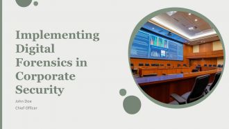 Implementing Digital Forensics In Corporate Security PPT PowerPoint AT Implementing Digital Forensics In Corporate Security PPT PowerPoint AT