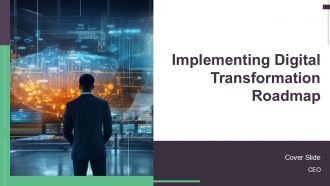 Implementing Digital Transformation Roadmap PPT Demonstration AT
