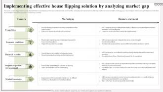 Implementing Effective House Flipping Solution Property Redevelopment Business Plan BP SS