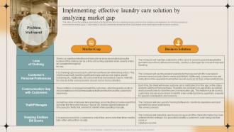 Implementing Effective Laundry Care Solution By Analyzing Market Gap Laundry Business Plan BP SS
