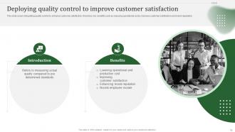 Implementing Effective Quality Improvement Strategies to Improve Customer Satisfaction deck Strategy CD Best Appealing