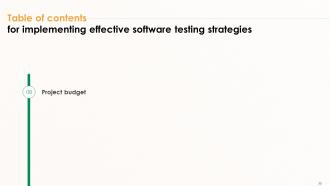 Implementing Effective Software Testing Strategies Powerpoint Presentation Slides Good Image