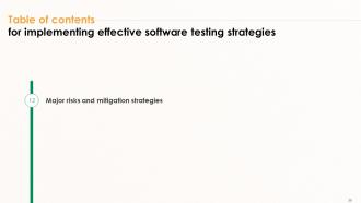Implementing Effective Software Testing Strategies Powerpoint Presentation Slides Designed Image