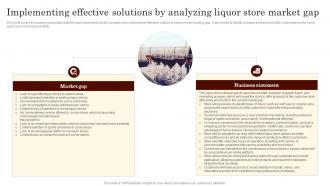 Implementing Effective Solutions By Analyzing Specialty Liquor Store BP SS